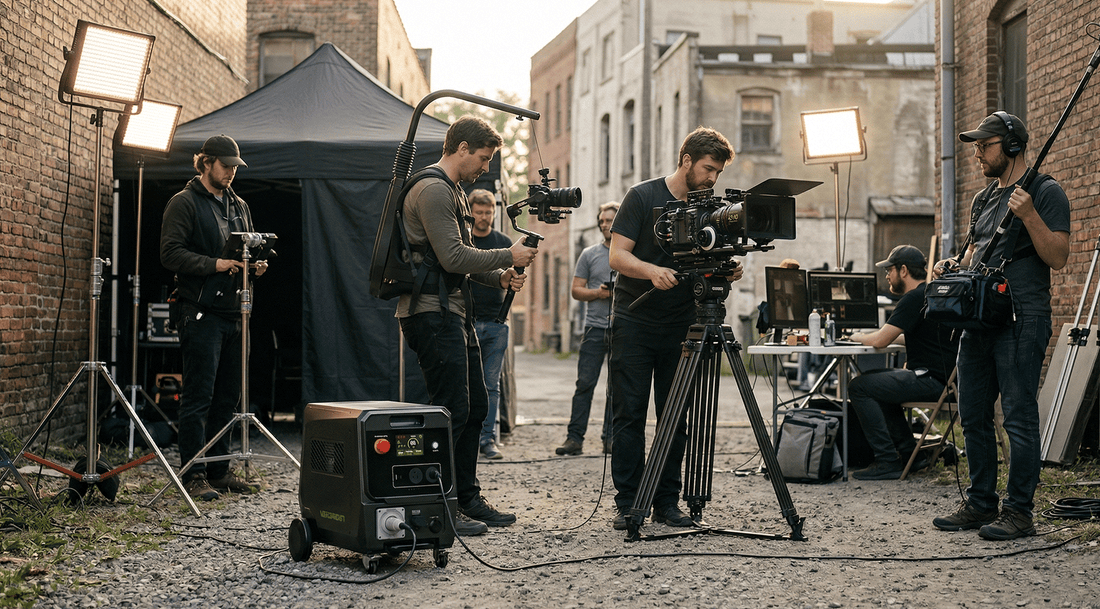 Powering Events & Film Sets: Why Professionals Are Leaving Gas Generators Behind