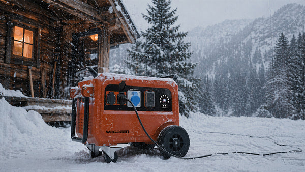 Heavy Snow Warning: Why Generators Fail — and What Powers Job Sites Instead