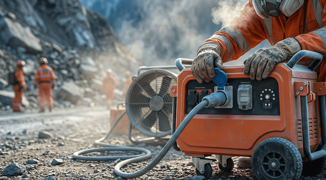 Alpine Landslide: Restoring the Breath of Life in Sub-Zero Dust Clouds