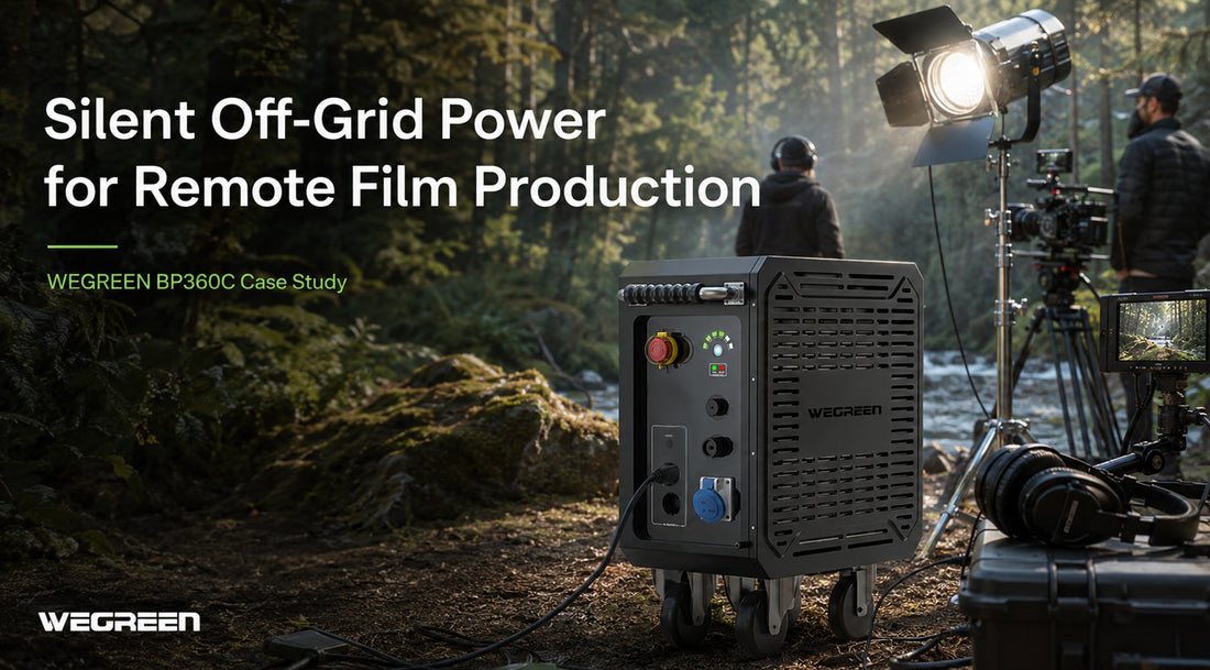 Silent Off-Grid Power for Remote Film Production