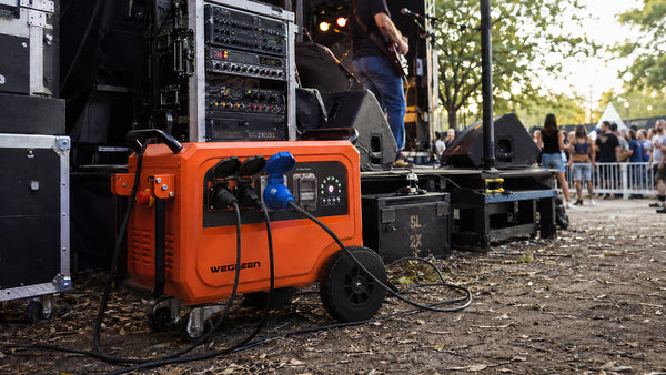 Silent Power for Outdoor Live Events