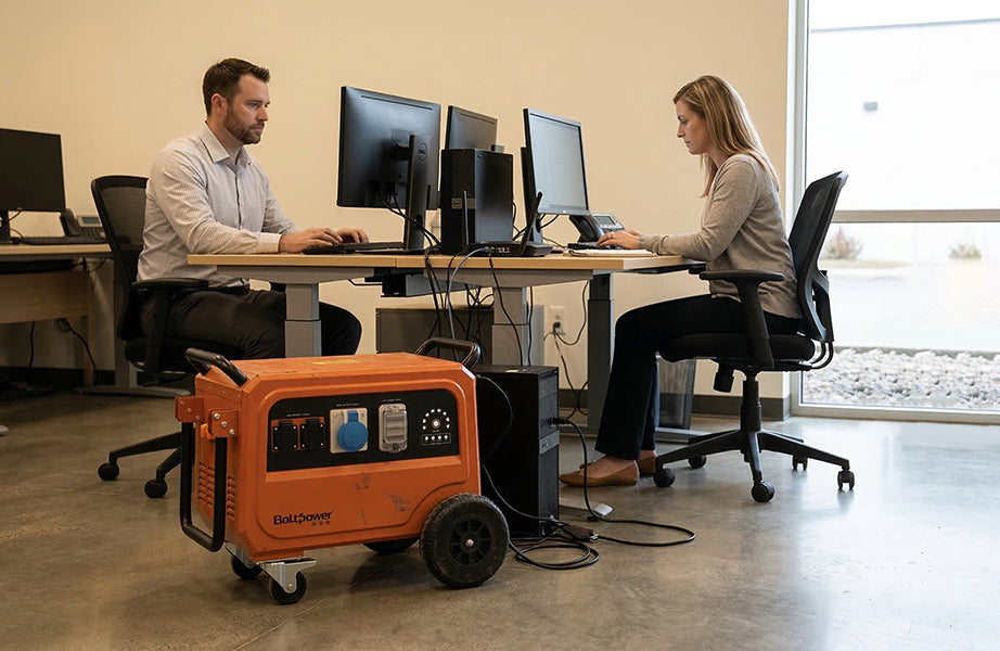 Backup power solution for business continuity